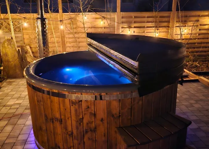 Деревянный коттедж Morska Przystan Pilece - Jacuzzi