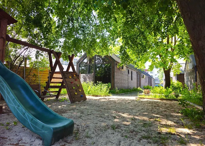 Деревянный коттедж Morska Przystan Pilece - Jacuzzi *